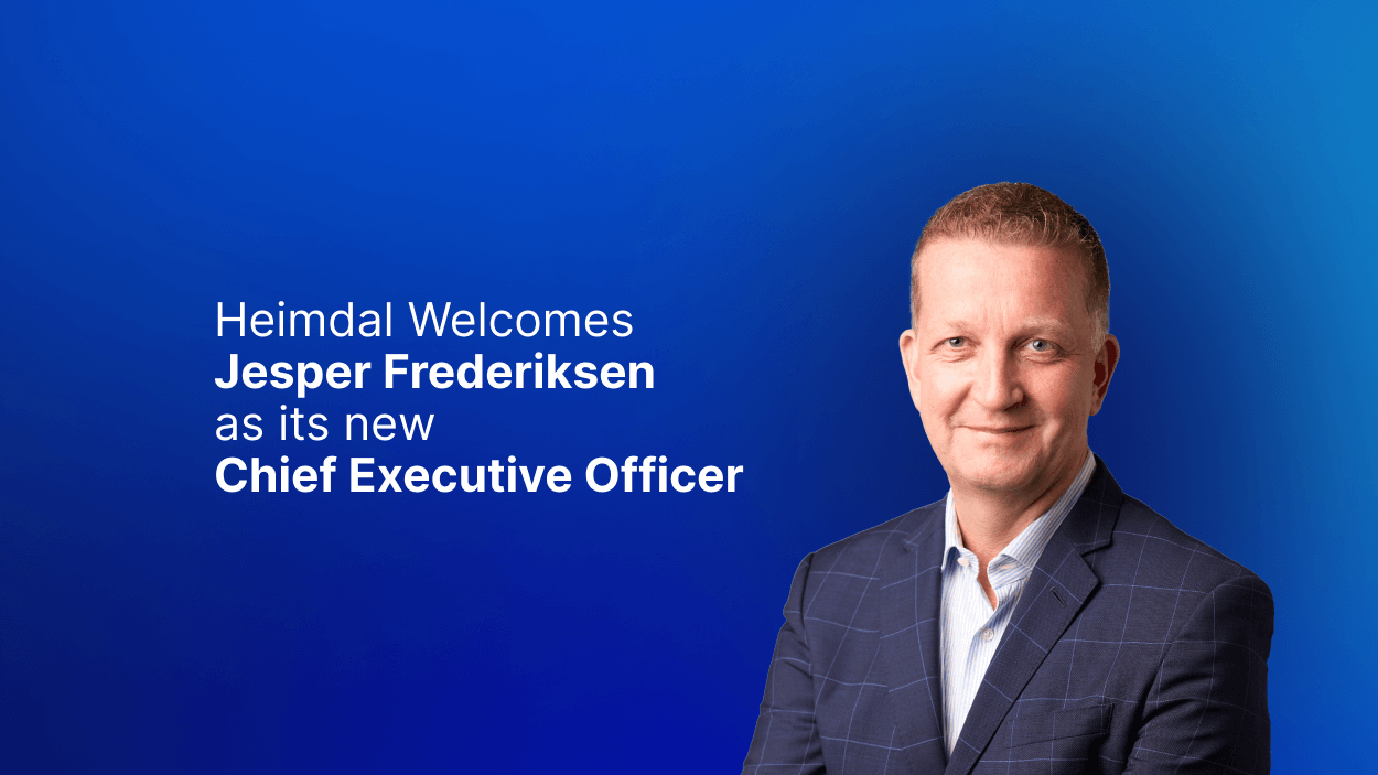 Heimdal Welcomes Jesper Frederiksen as its new Chief Executive Officer
