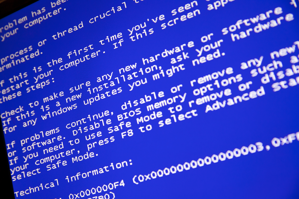 Blue Screen Hardware Software Failure Modes