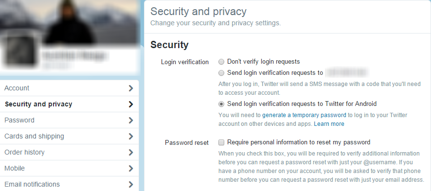 twitter login