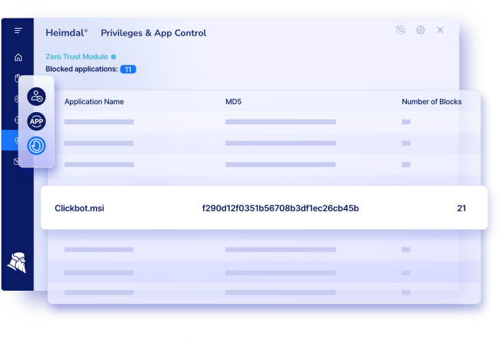 Application whitelisting example