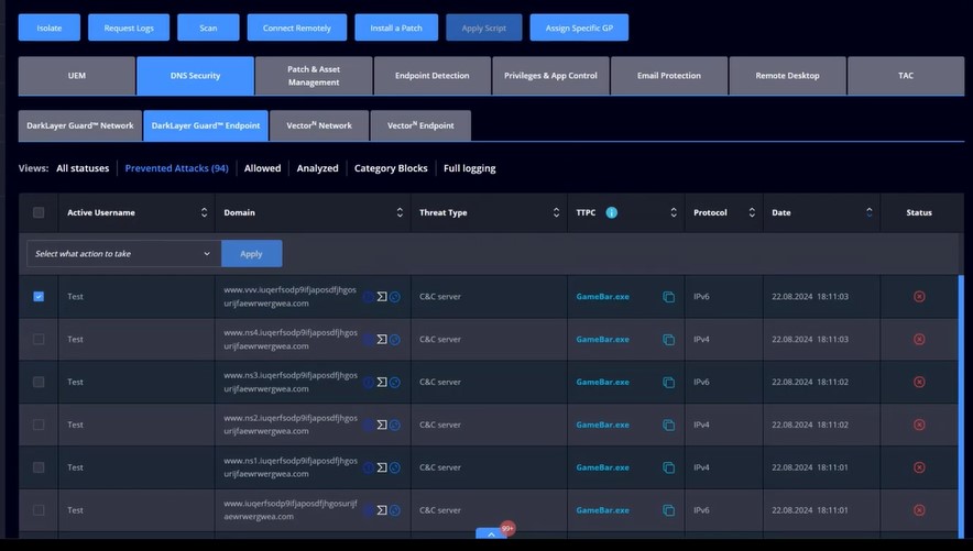 dns security solution prevents ransomware