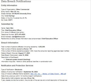 Slim CD 数据泄露导致近 170 万人的财务数据外泄