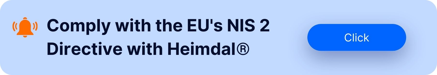 CTA button - Achieve NIS2 Compliance with Heimdal