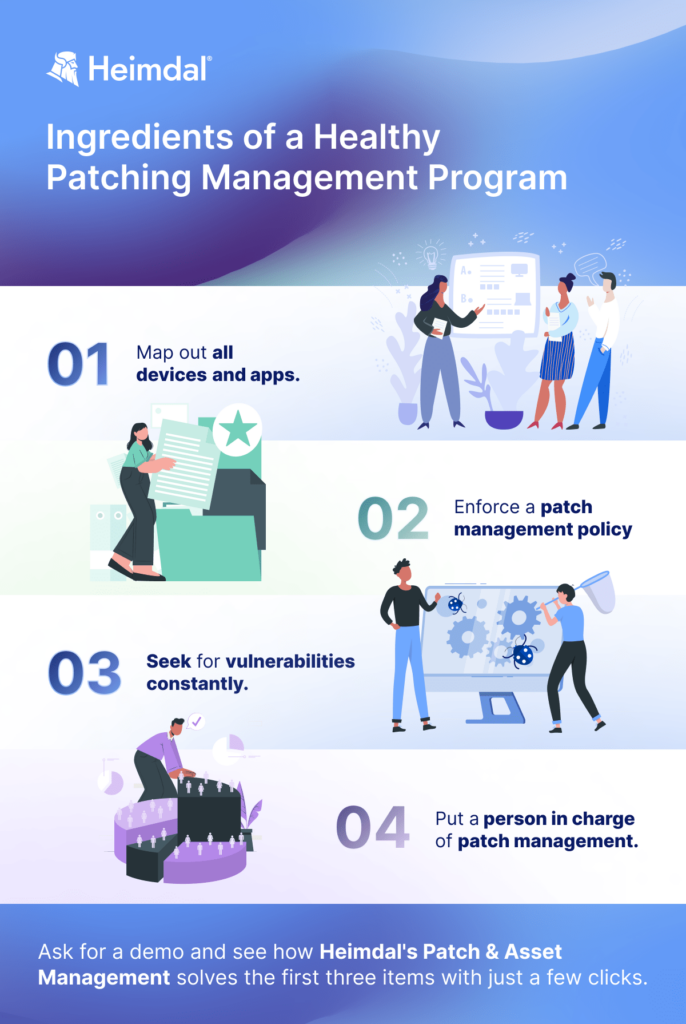 Ingredients of a Healthy Patching Management Program 