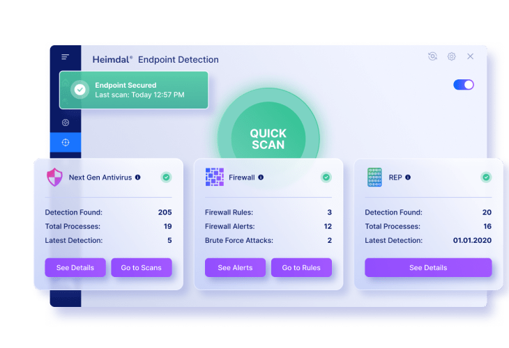 endpoint protection unified dashboard