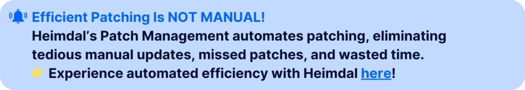 automated patch management solution