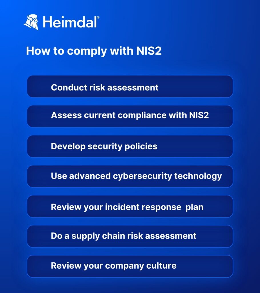 how to comply with NIS2