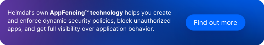 Heimdal AppFencing Call to action button (2)