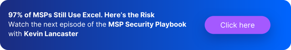 msp security playbook - kevin lancaster episode
