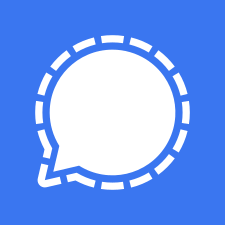 Signal logo for best encrypted messaging apps article Heimdal