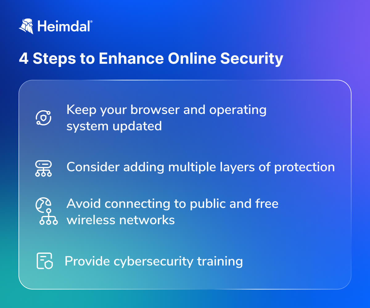 4 Steps to Enhance Online Security
