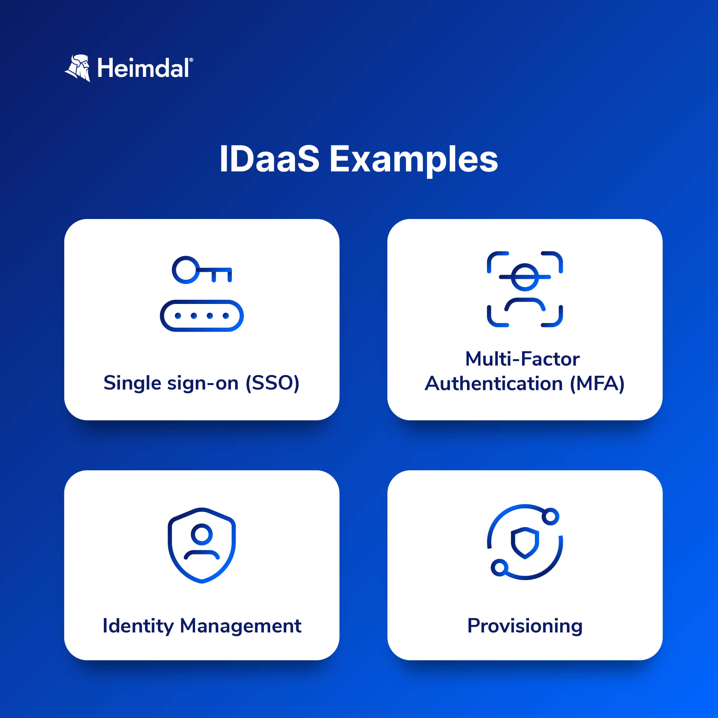 Identity as a Service IDaaS examples cover for Heimdal blog