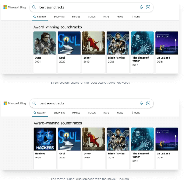Bing Search Exploitation 2023
