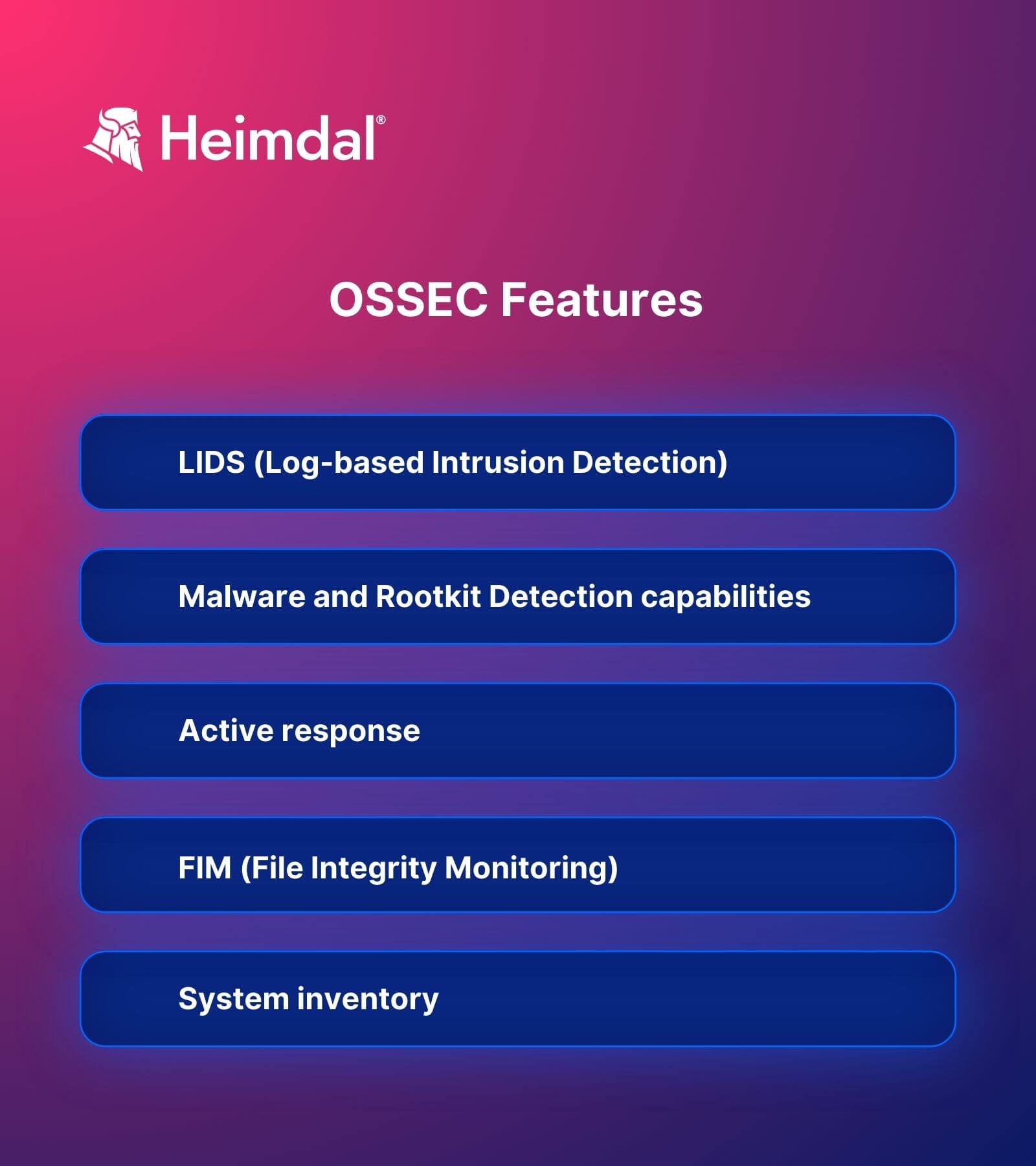 OSSEC Features