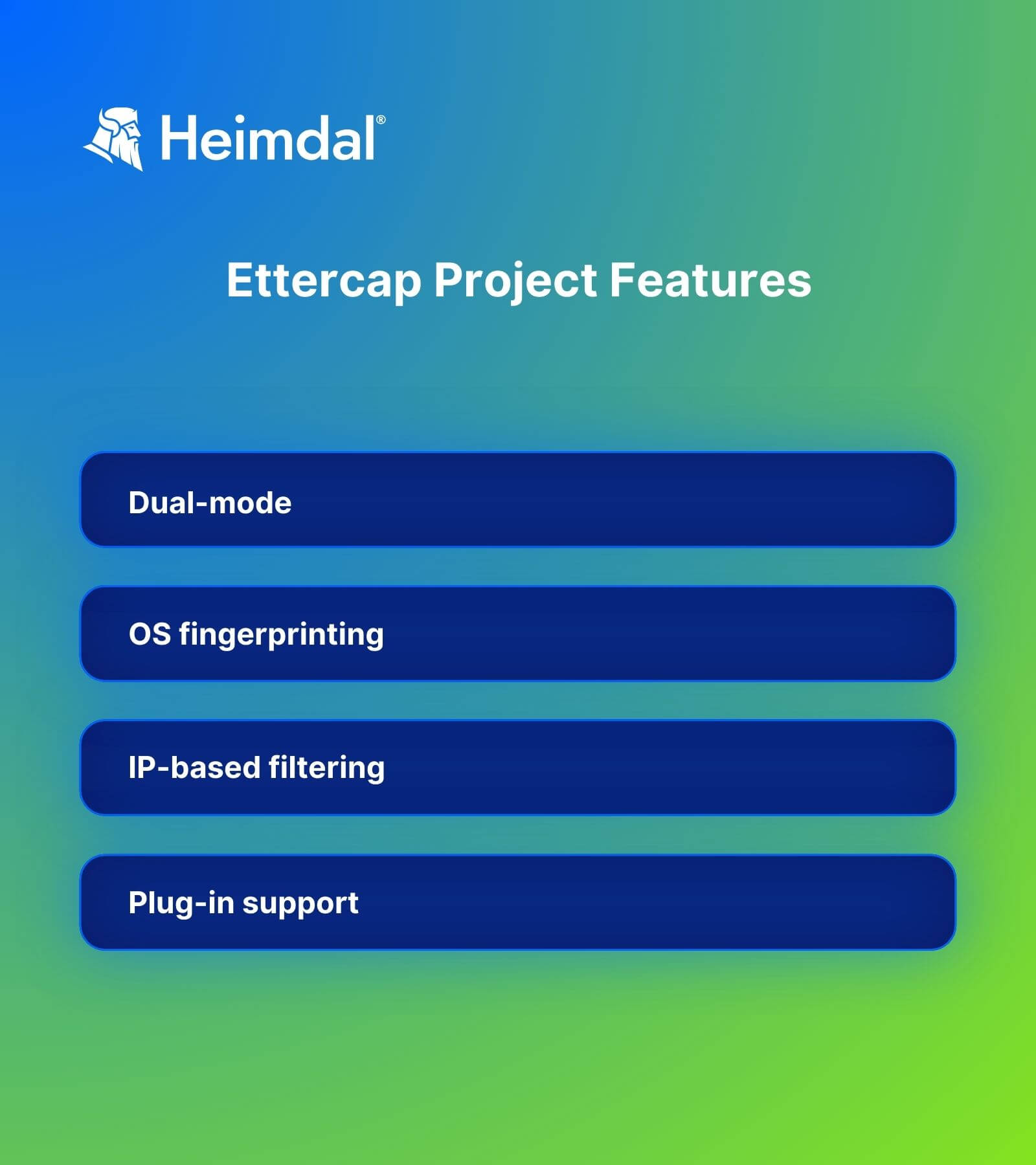 Ettercap Project Features