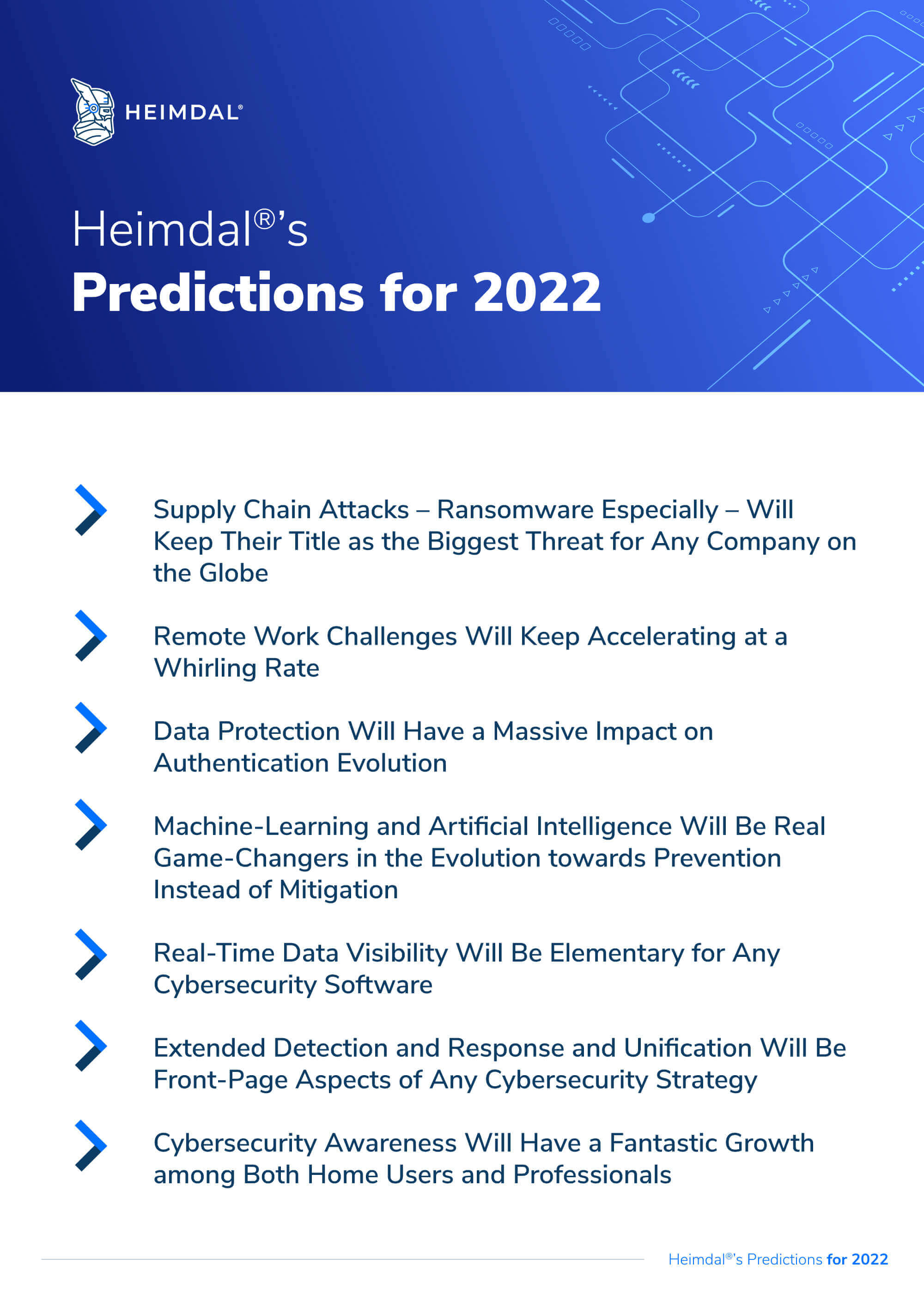 Cybersecurity Trends - Heimdal®’s Predictions for 2022