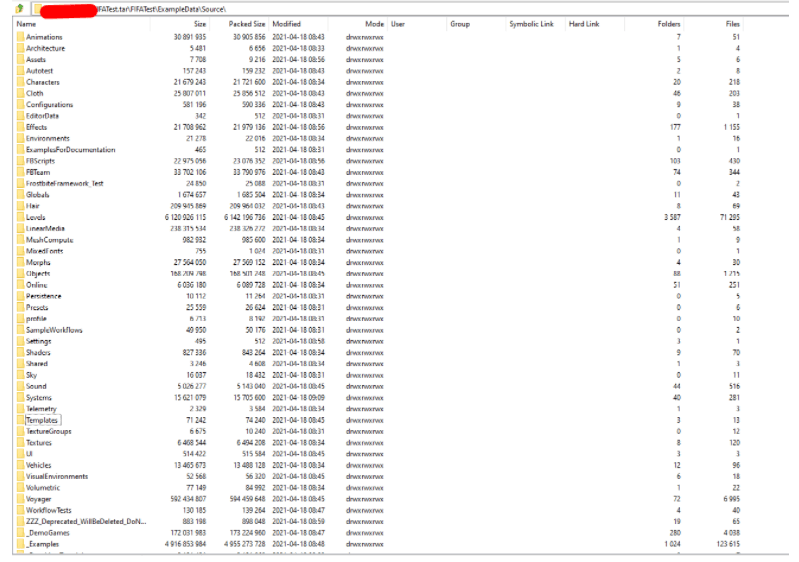 EA data leakage stolen files example 1