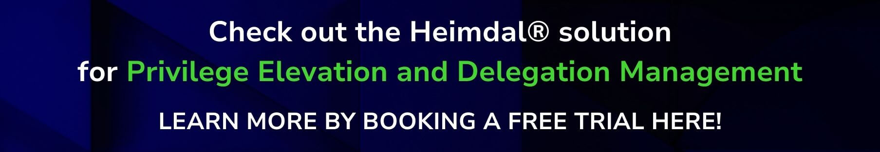 call to action, heimdal, blue background