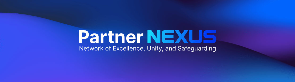 Partner NEXUS initiative by Heimdal, blue background, cover photo