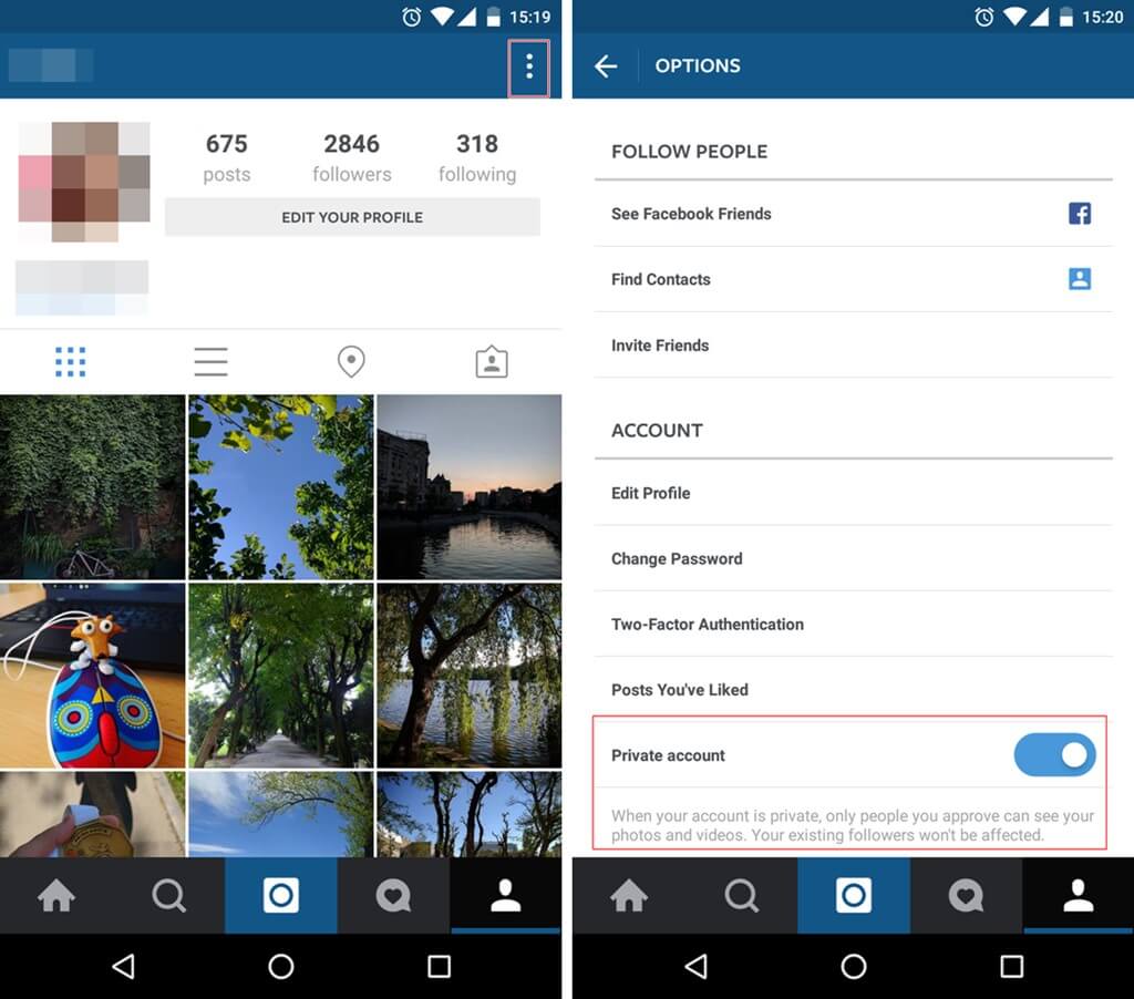 instagram private account video download