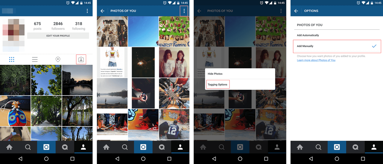 Instagram security how to add photo tags manually 1