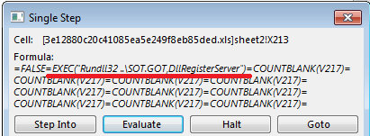 IcedID Banking Trojan Execution Picture