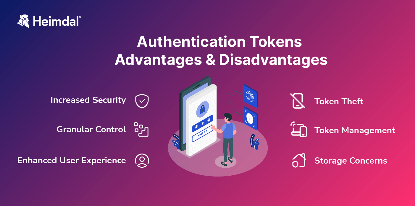 token-based authentication Advantages & Disadvantages image for Heimdal's blog