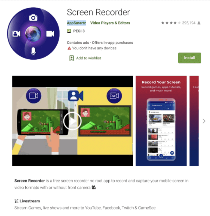 Screen Recorder app heimdal