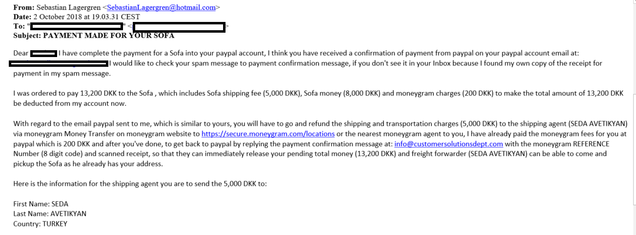 How to block bitcoin spam emails