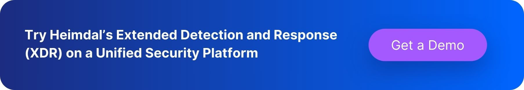 Unified XDR Platform