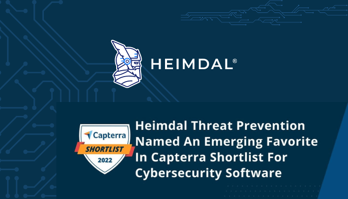 Heimdal® Threat Prevention Named Emerging Favorite in Capterra