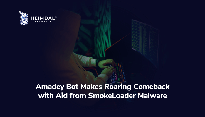 Amadey Bot Makes Roaring Comeback with Aid from SmokeLoader Malware