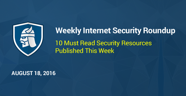 Weekly Security Roundup #89 - When Hackers Get Hacked