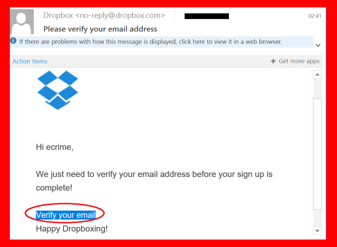 dropbox customer support email