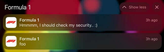 f1 push notifications heimdal security news