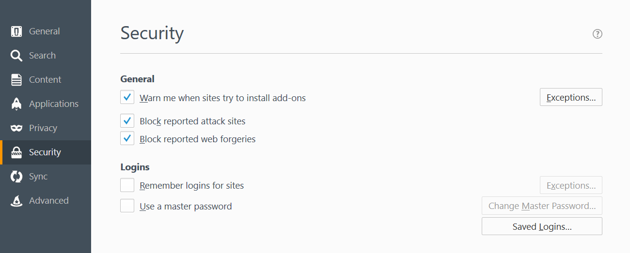 firefox security add-ons