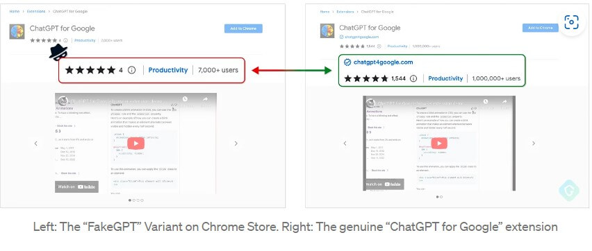Another Fake ChatGPT Extension Found in Google Chrome Store