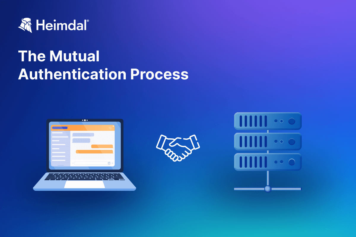 an image showing how the mutual authentication process work