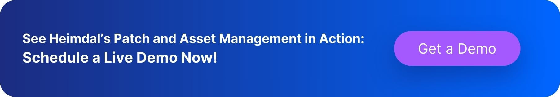patch and asset management solution