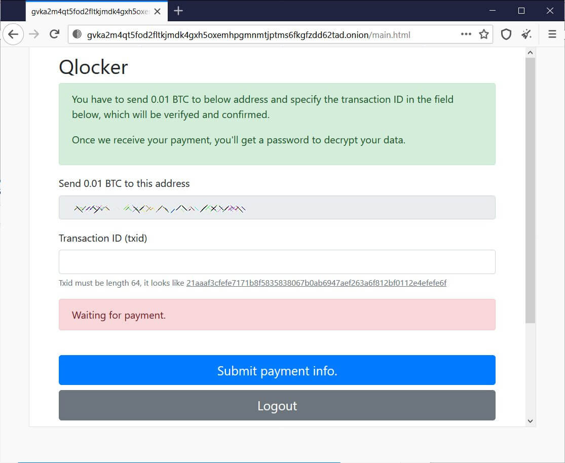 qlocker-payment-page image heimdal security