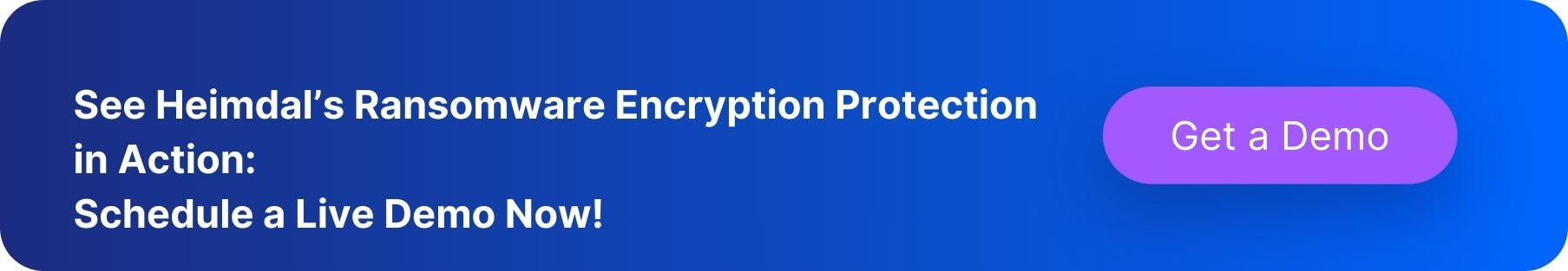 ransomware encryption protection