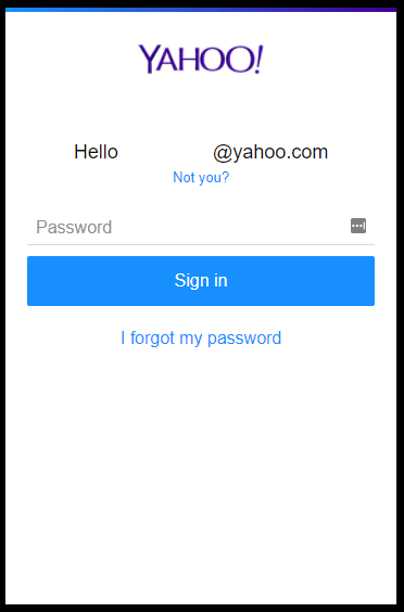 forgot yahoo password and alternate email