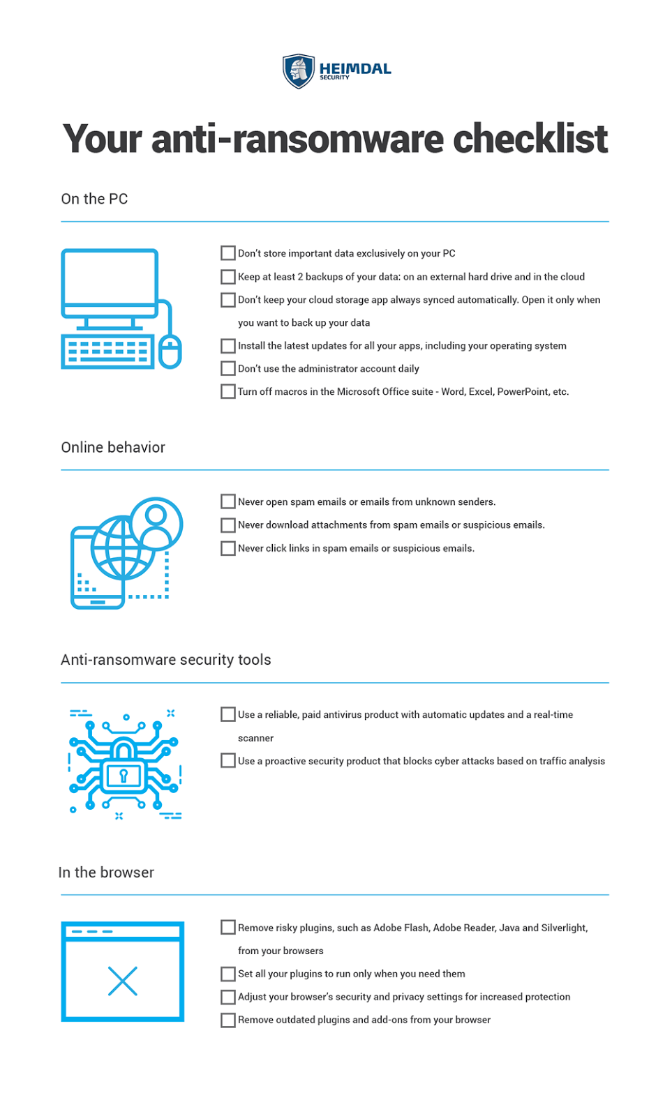 your anti ransomware checklist petya 1