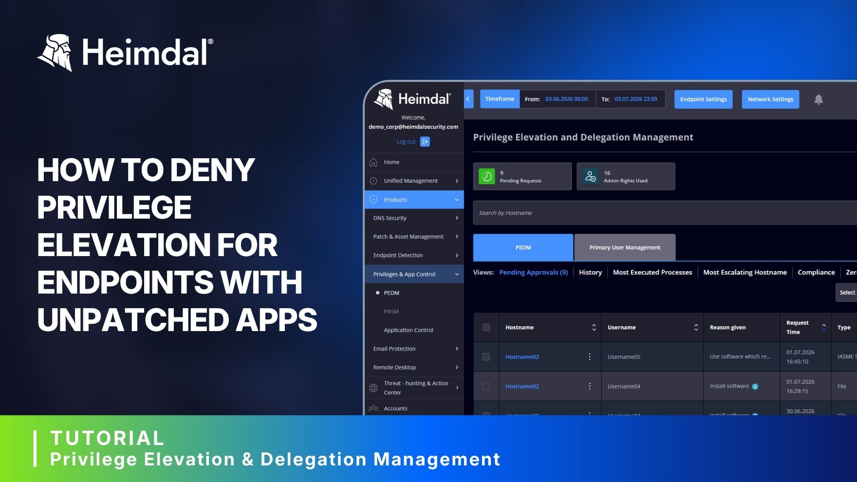 How to Deny Privilege Elevation for Endpoints with Unpatched Apps 