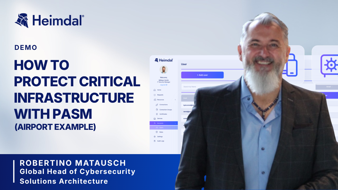 How to Protect Critical Infrastructure with PASM (Airport Example)