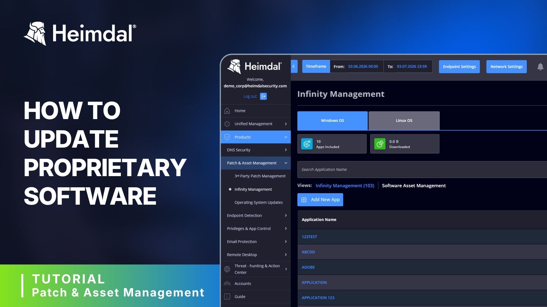 How to update proprietary software 