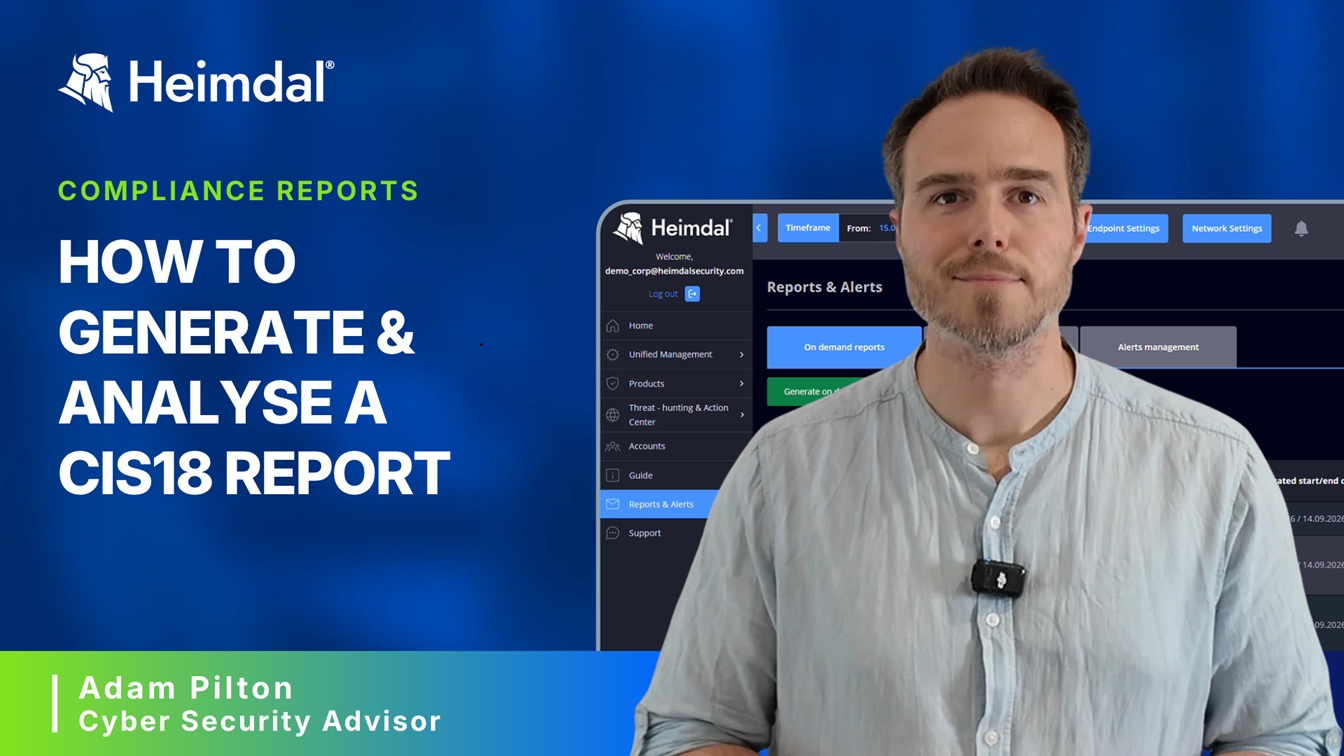 How to Pull and Read a CIS 18 Report in Heimdal